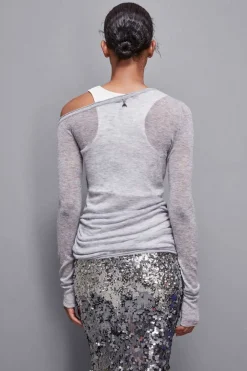 Maglia in lana maniche lunghe