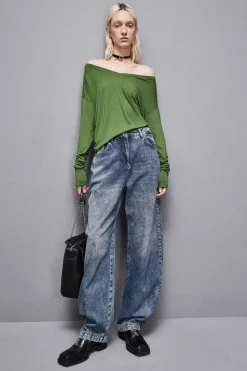Maglia maniche lunghe in viscosa Essential