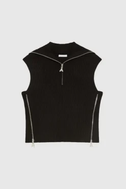 Maglia senza maniche in viscosa Essential
