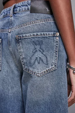 Pantalone Bermuda in denim