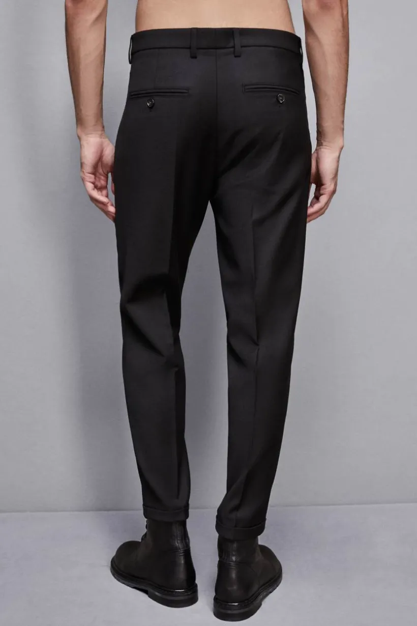 Pantalone classico alla caviglia