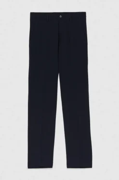Pantalone classico in twill di viscosa