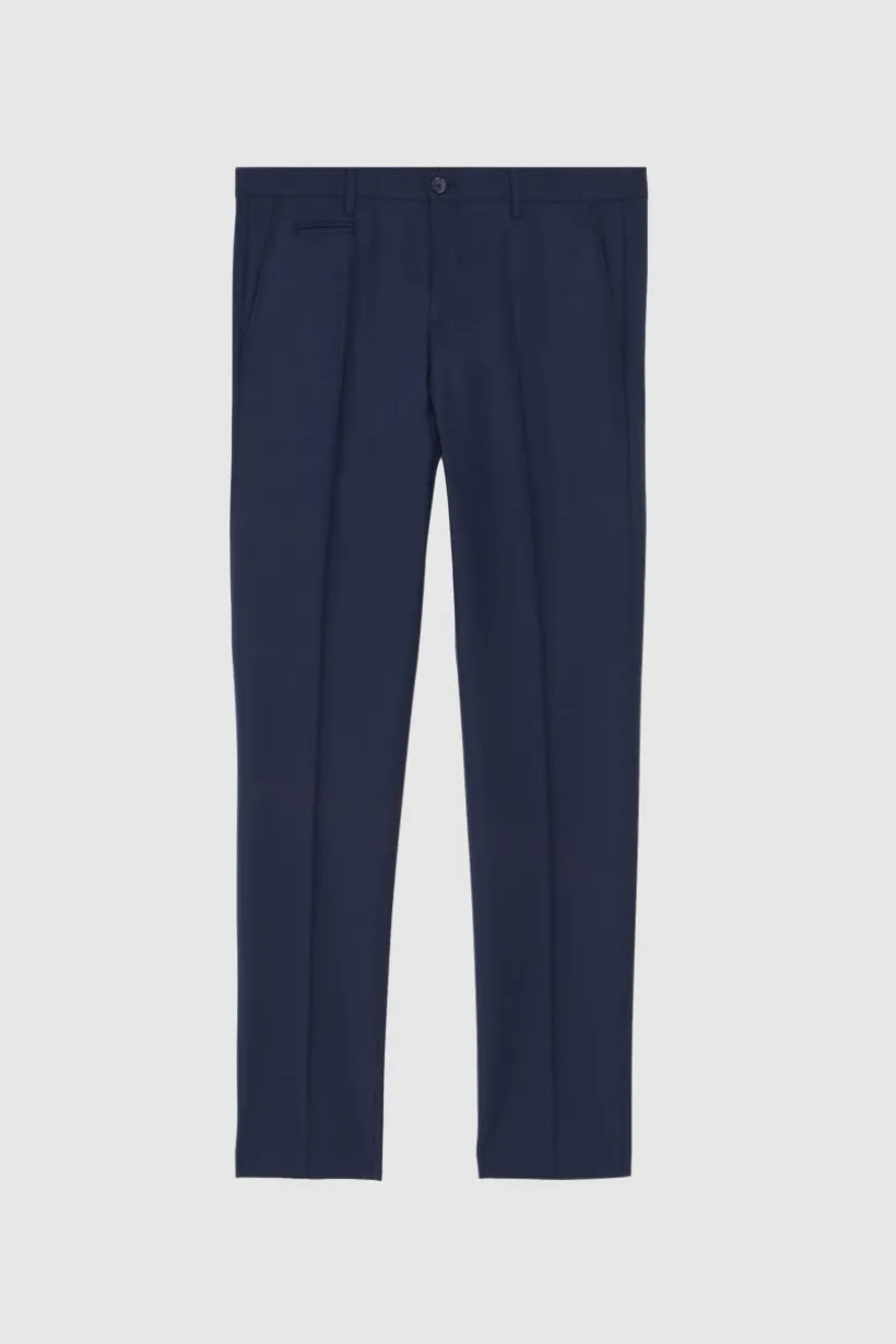 Pantalone in fresco di lana bistretch