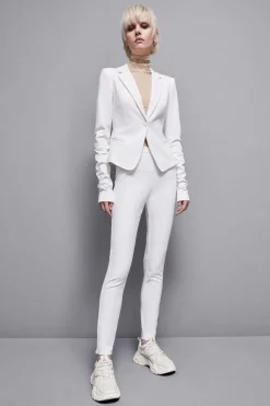 Pantalone slim alla caviglia