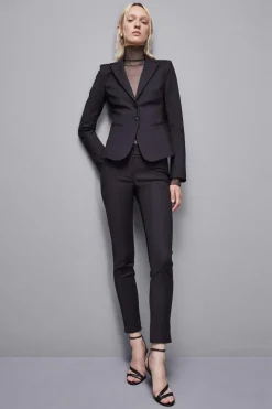 Pantalone slim alla caviglia