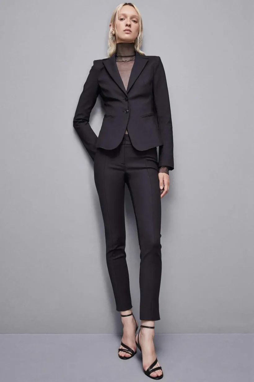 Pantalone slim alla caviglia