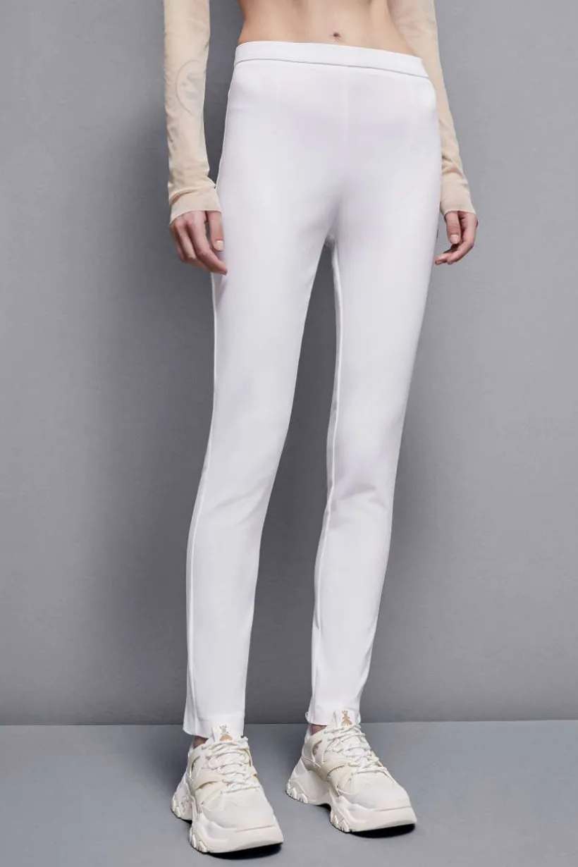 Pantalone slim alla caviglia