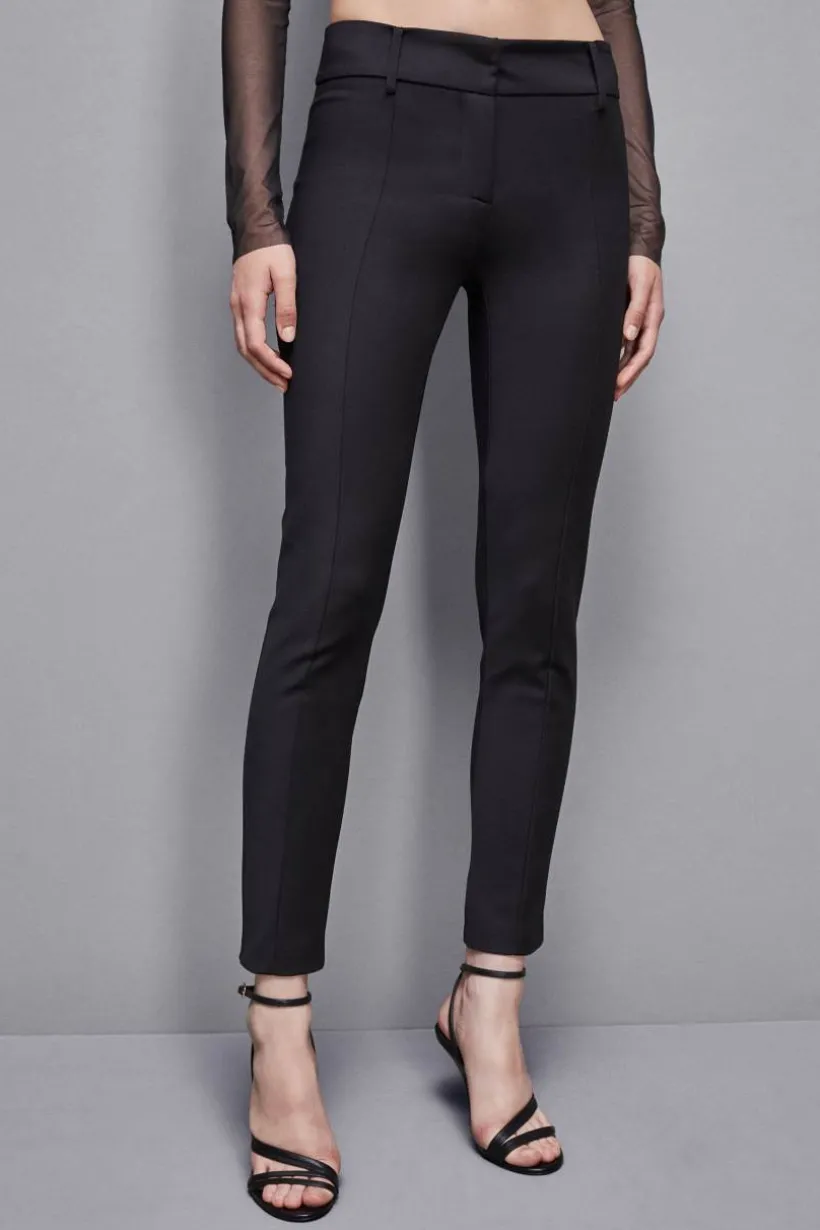 Pantalone slim alla caviglia