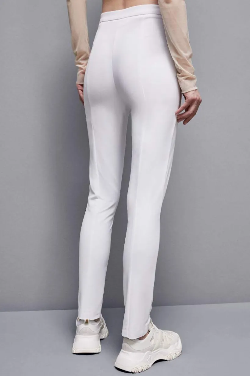 Pantalone slim alla caviglia