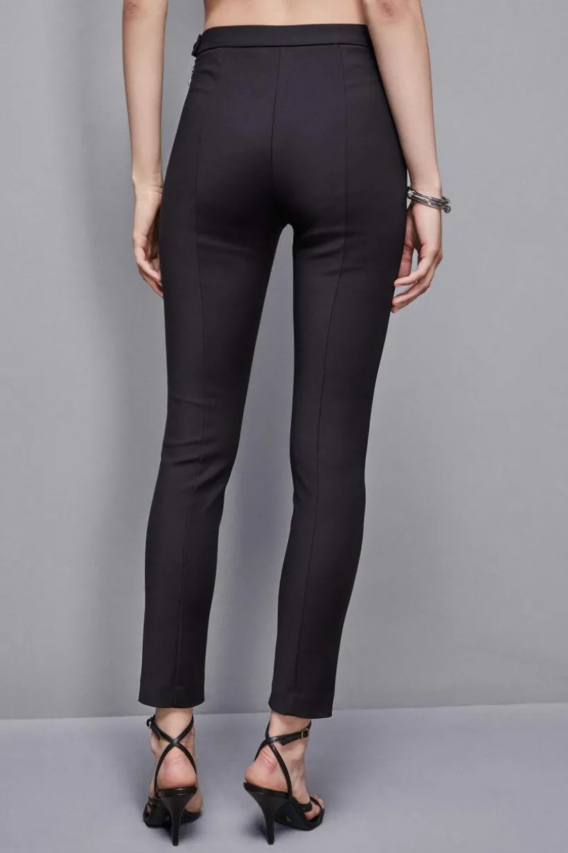 Pantalone slim alla caviglia