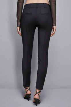 Pantalone slim alla caviglia