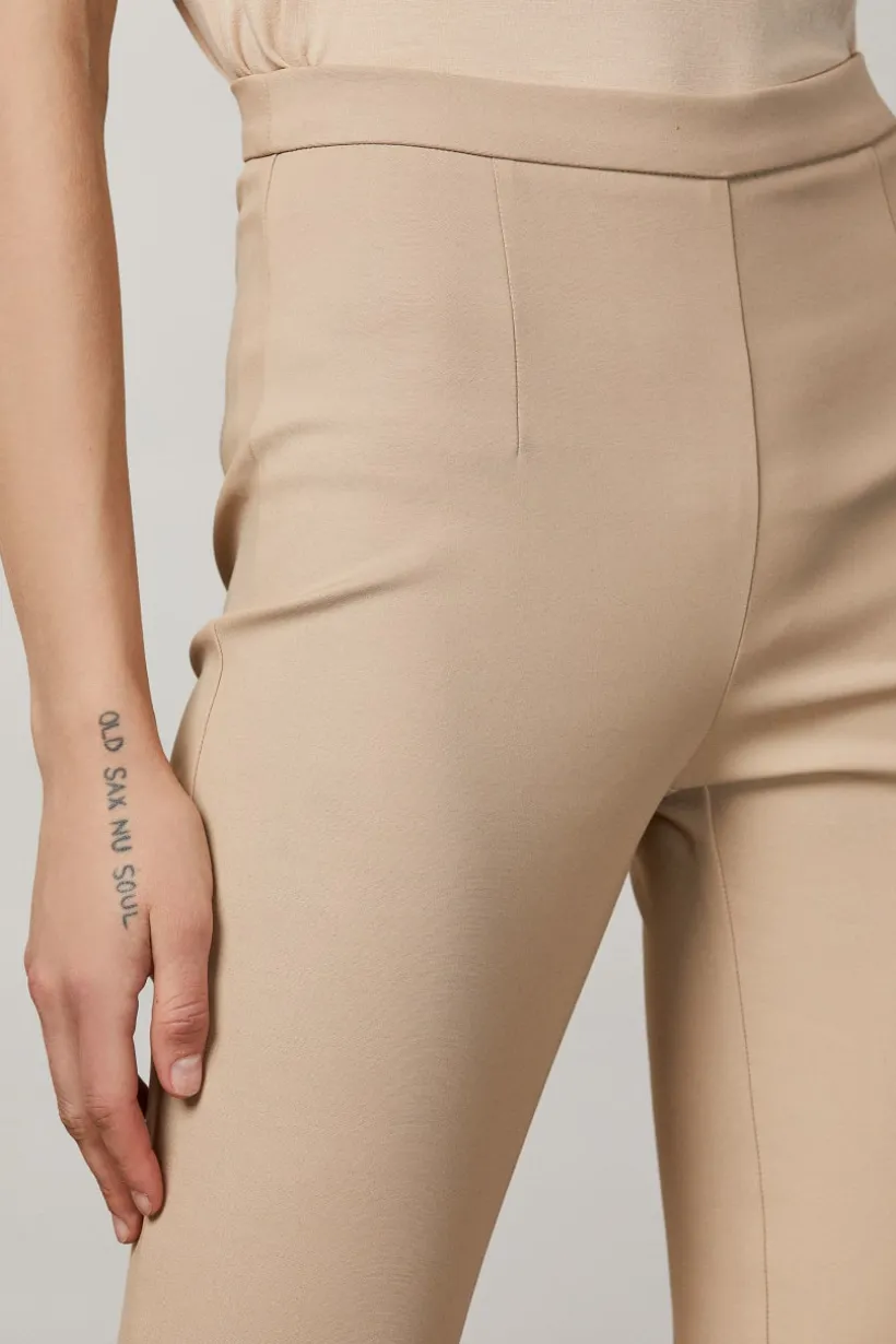 Pantalone slim alla caviglia