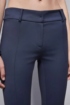 Pantalone slim alla caviglia