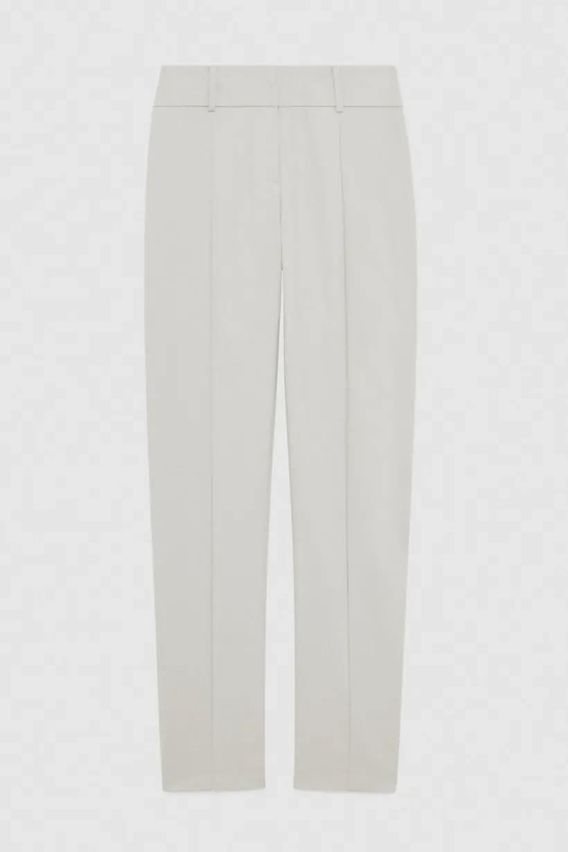 Pantalone slim alla caviglia