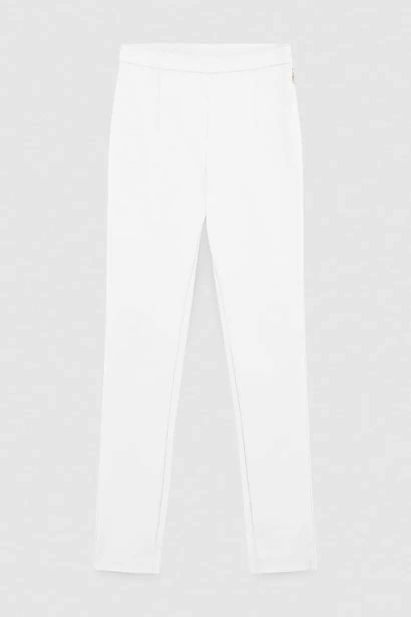 Pantalone slim alla caviglia
