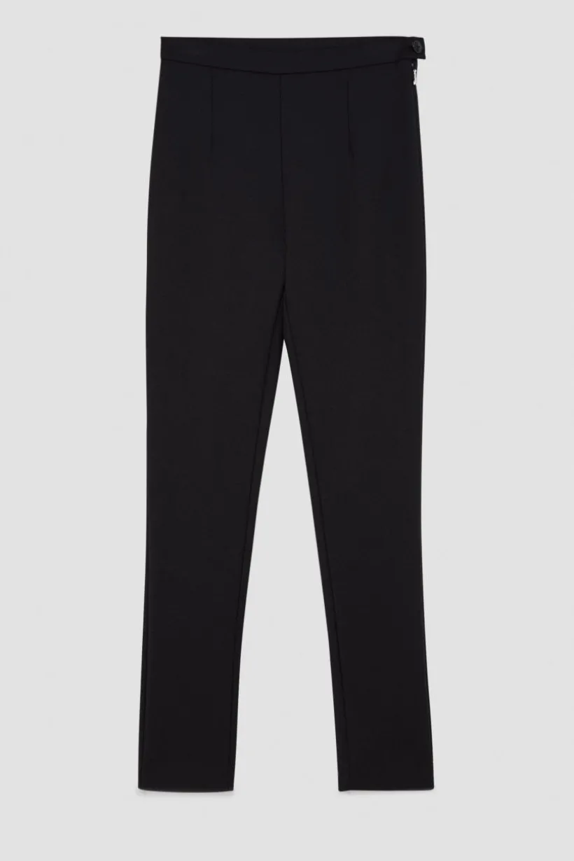 Pantalone slim alla caviglia