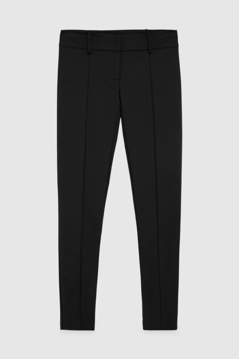 Pantalone slim alla caviglia