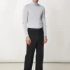 Pantalone slim fit con vita regolare