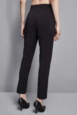 Pantaloni a sigaretta in crepe Essential