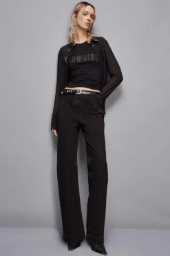 Pantaloni denim gioiello