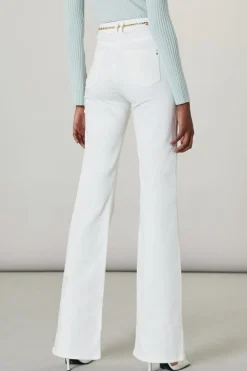Pantaloni jeggings ricamo Fly