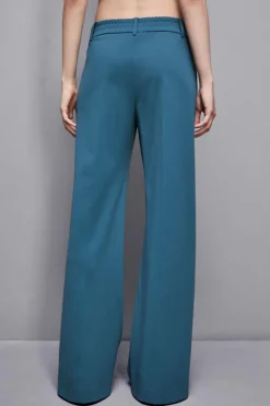 Pantaloni palazzo a vita bassa