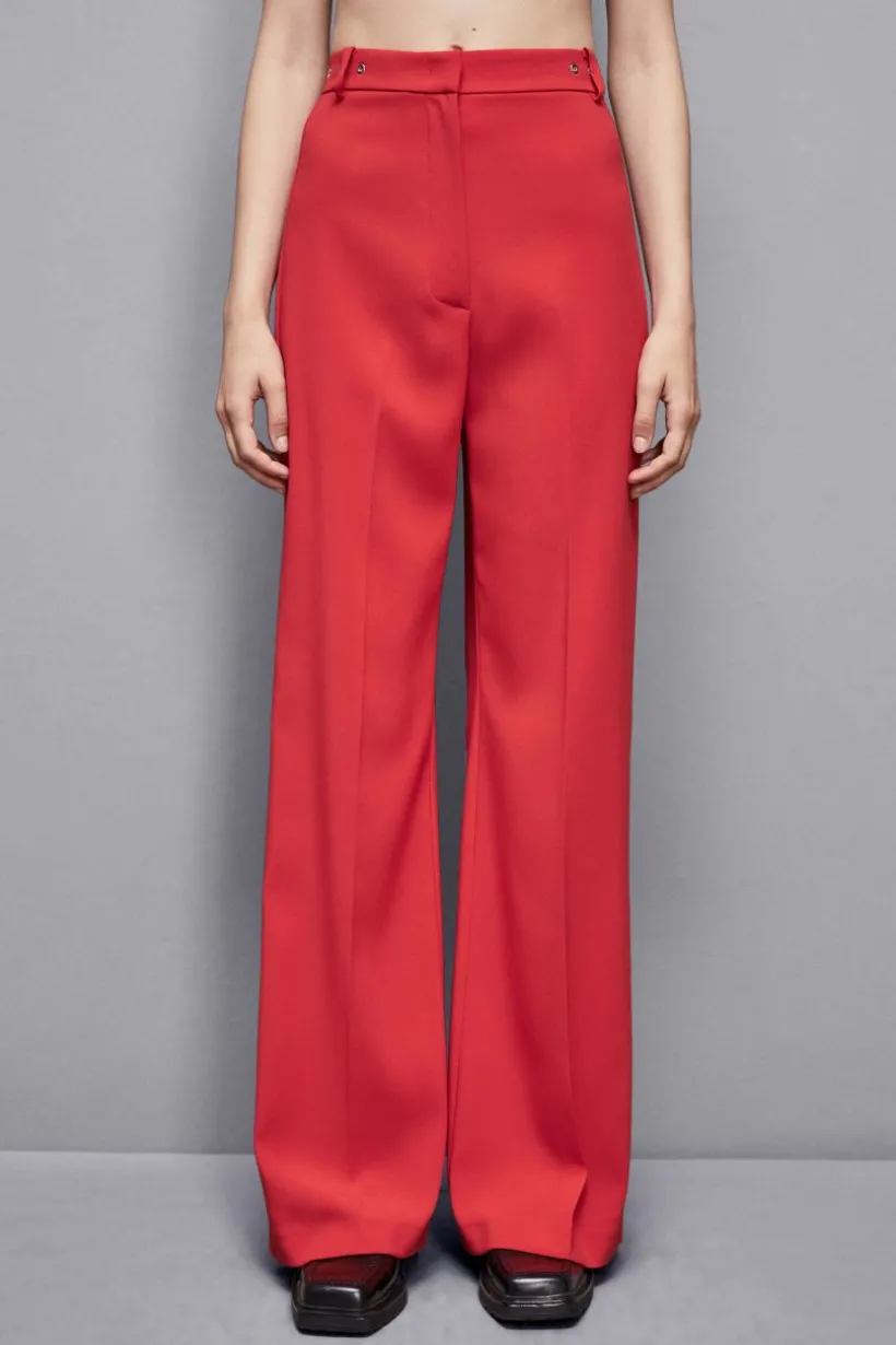 Pantaloni palazzo in crepe Essential