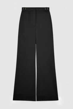 Pantaloni palazzo in crepe Essential