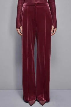 Pantaloni palazzo in velluto Essential