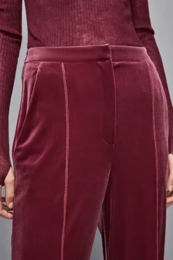 Pantaloni palazzo in velluto Essential