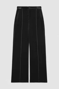 Pantaloni palazzo in velluto Essential