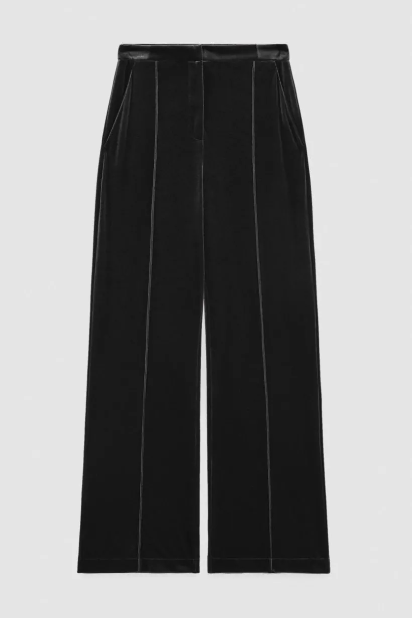 Pantaloni palazzo in velluto Essential
