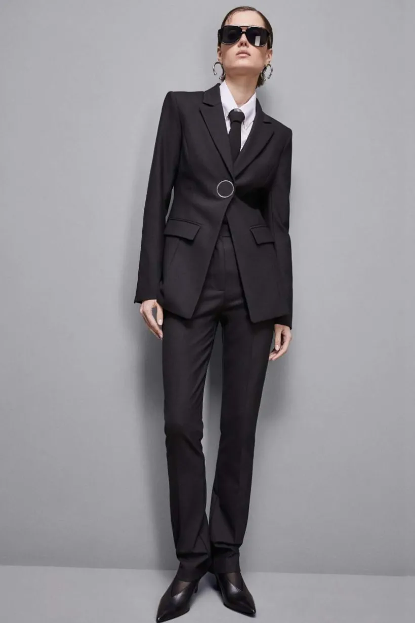 Pantaloni sartoriali in lana Essential