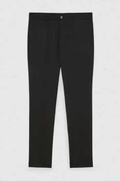 Pantaloni slim in tela