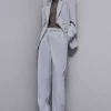 Pantaloni vita regolare in viscosa