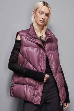 Piumino over in nylon lucido