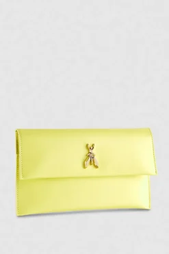 Pochette Fly in pelle con catena
