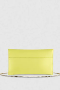 Pochette Fly in pelle con catena