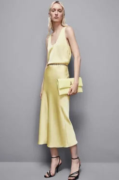 Pochette Fly in pelle con catena
