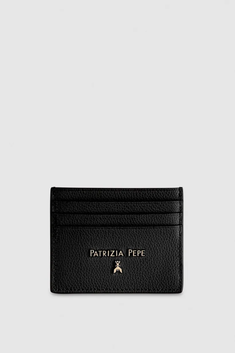 Porta carte di credito in pelle