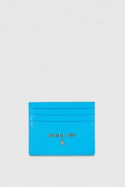 Portafoglio per carte di credito in pelle liscia