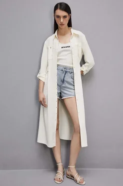 Sandali flat in pelle