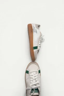 SKIN Sneakers in nappa con Lettering