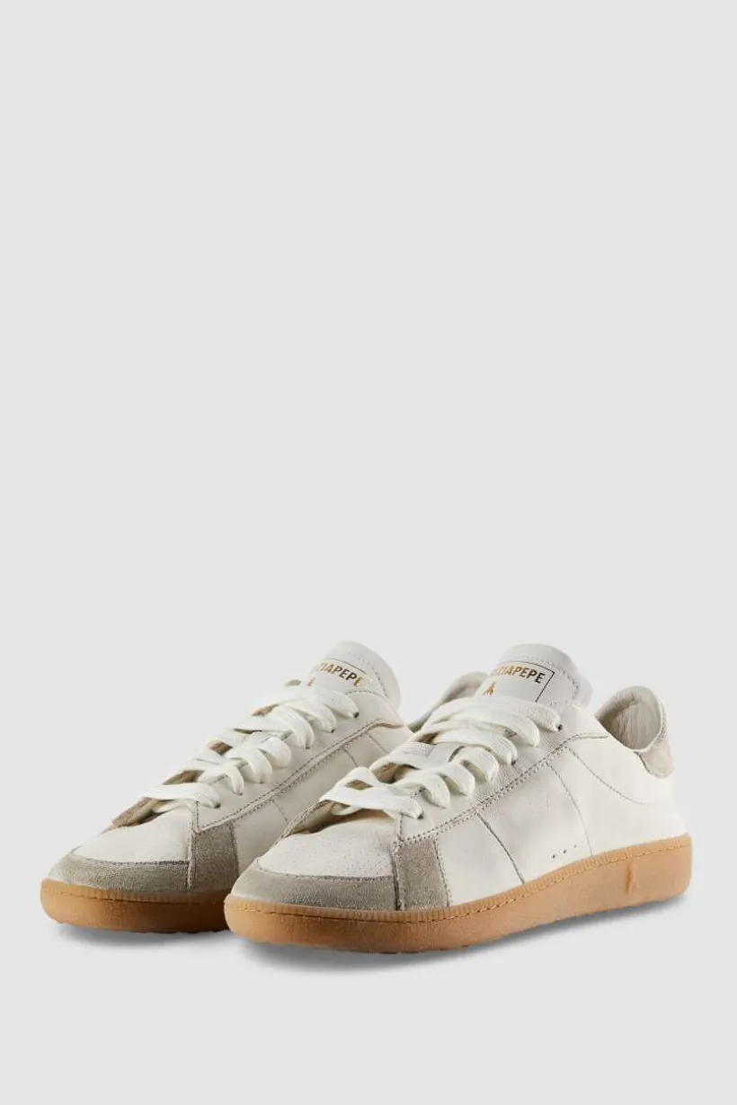 SKIN Sneakers in nappa con Lettering