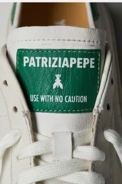 SKIN Sneakers in nappa con Lettering