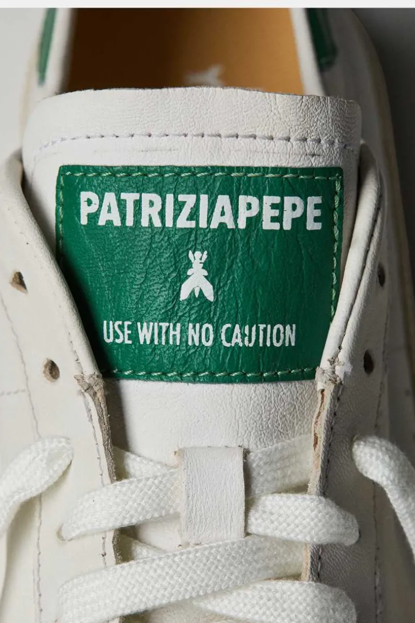 SKIN Sneakers in nappa con Lettering