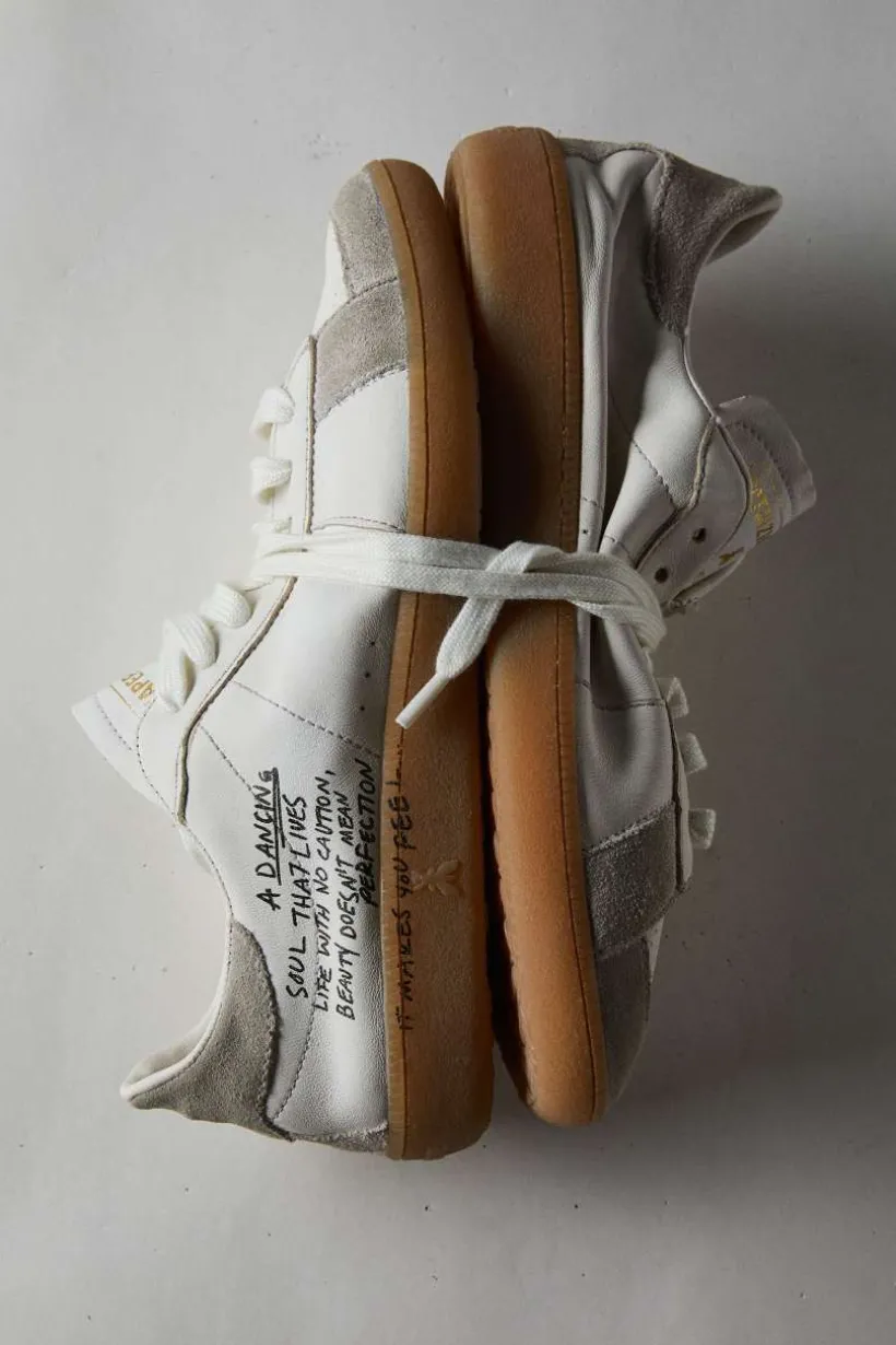 SKIN Sneakers in nappa con Lettering
