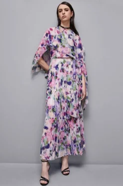 Stola cerimonia in chiffon fantasia