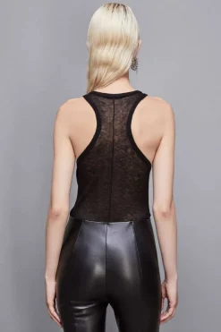 Top senza maniche in lana Essential