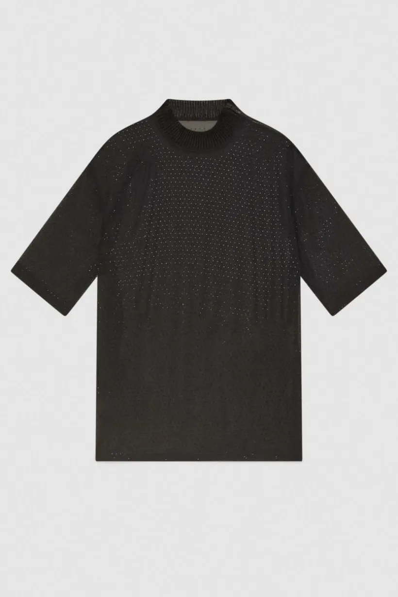 T-shirt all-over strass